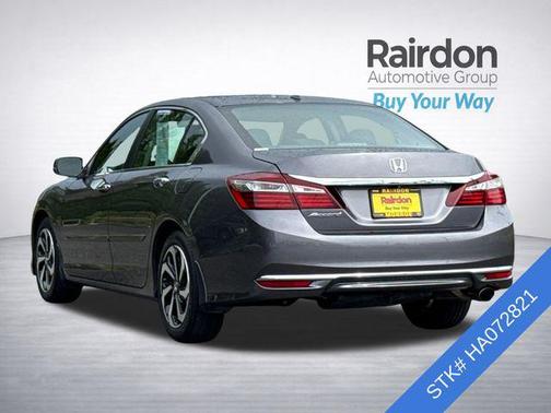 Modern Steel Metallic 2017 Honda Accord EX-L w/Navigation & Honda Sensing