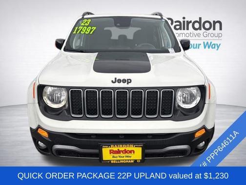 Alpine White Clearcoat 2023 Jeep Renegade Upland