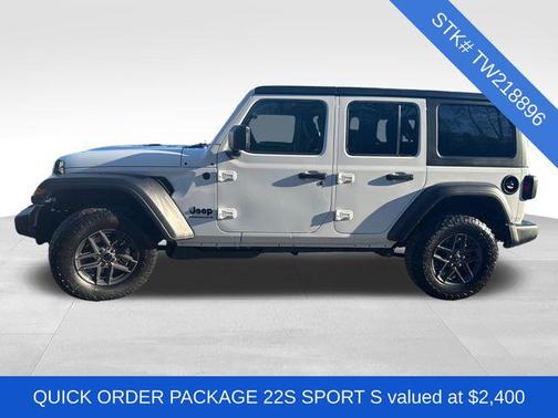 Bright White Clearcoat 2026 Jeep Wrangler Sport S