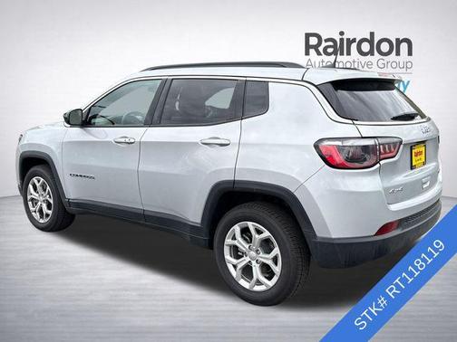 Silver Zynith Metallic Clearcoat 2024 Jeep Compass Latitude