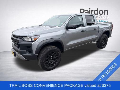Sterling Gray Metallic 2024 Chevrolet Colorado Trail Boss