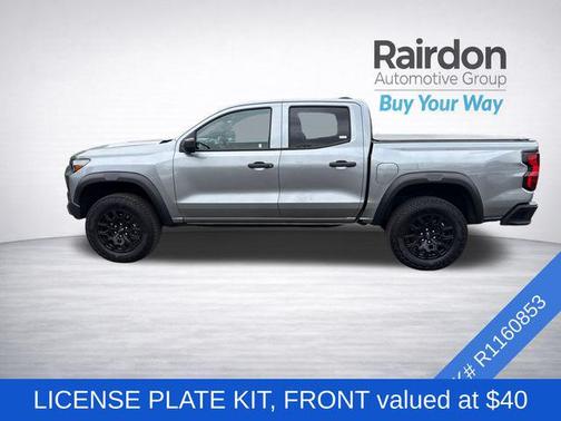 Sterling Gray Metallic 2024 Chevrolet Colorado Trail Boss