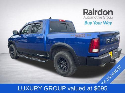 Blue Streak Pearlcoat 2018 RAM 1500 Rebel