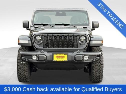 Granite Crystal Metallic Clearcoat 2026 Jeep Wrangler Willys