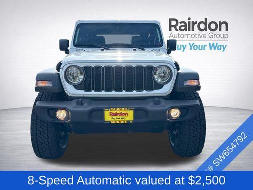 Bright White Clearcoat 2025 Jeep Wrangler Sport