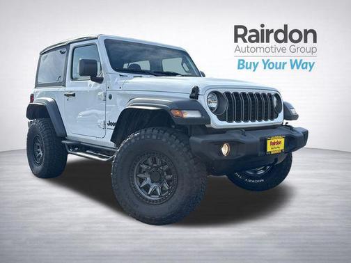 Bright White Clearcoat 2025 Jeep Wrangler Sport
