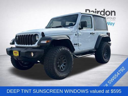 Bright White Clearcoat 2025 Jeep Wrangler Sport