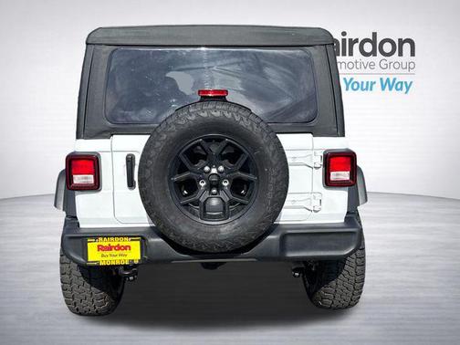 Bright White Clearcoat 2025 Jeep Wrangler Sport