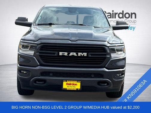 Maximum Steel Metallic Clearcoat 2019 RAM 1500 Big Horn