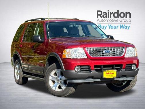 Red Fire Clearcoat Metallic 2004 Ford Explorer XLT