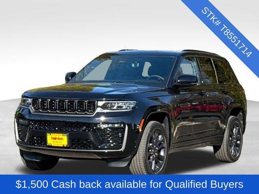 Diamond Black Crystal Pearlcoat 2026 Jeep Grand Cherokee Limited