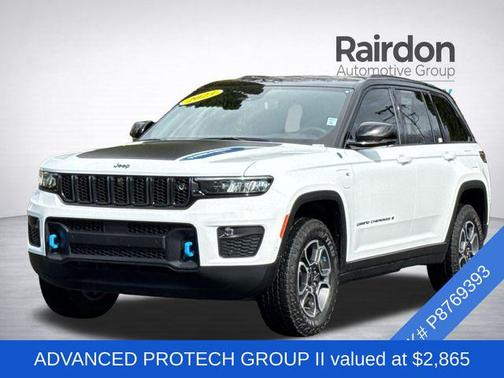 Bright White Clearcoat 2023 Jeep Grand Cherokee 4xe Trailhawk