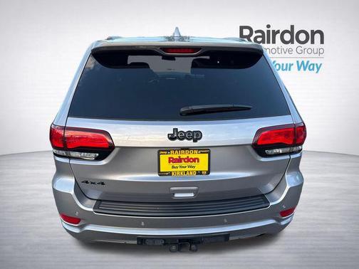 Billet Silver Metallic Clearcoat 2021 Jeep Grand Cherokee Laredo