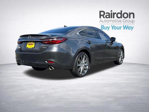Machine Gray Metallic 2019 Mazda Mazda6 Grand Touring Reserve