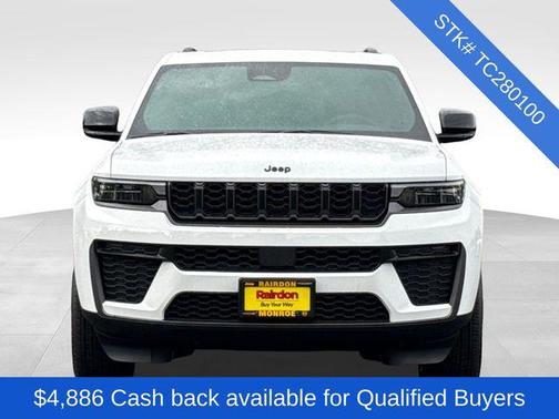 Bright White Clearcoat 2026 Jeep Grand Cherokee Altitude