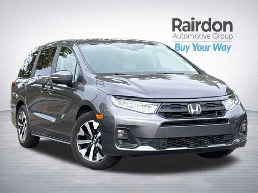 Modern Steel Metallic 2025 Honda Odyssey EX-L
