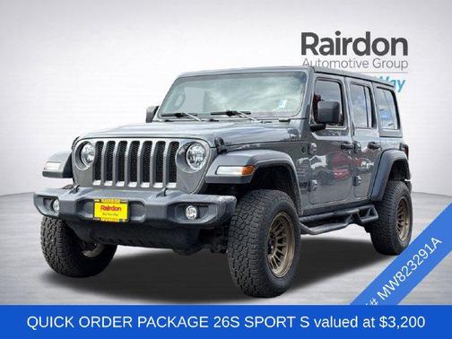 Sting-Gray Clearcoat 2021 Jeep Wrangler Unlimited Sport