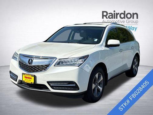 White Diamond Pearl 2015 Acura MDX 3.5L