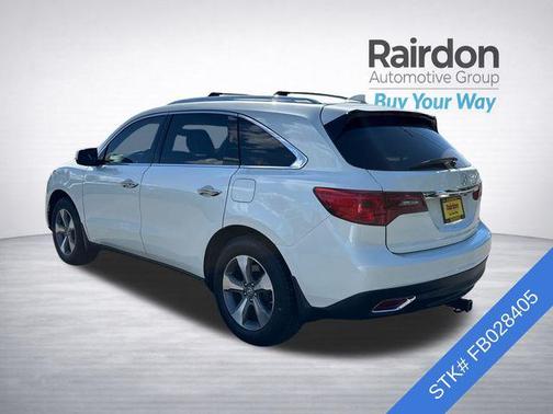 White Diamond Pearl 2015 Acura MDX 3.5L