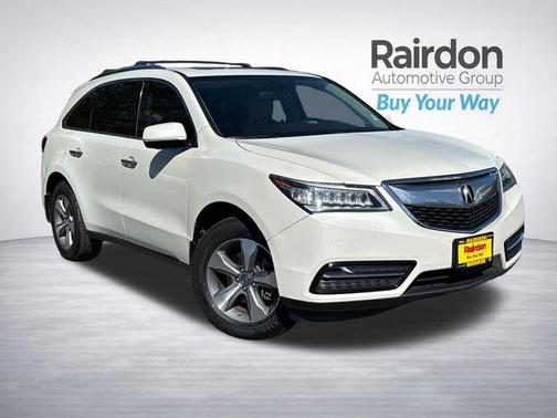 White Diamond Pearl 2015 Acura MDX 3.5L