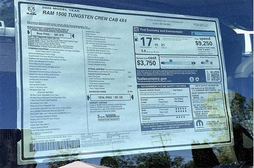 2025 RAM 1500 ST