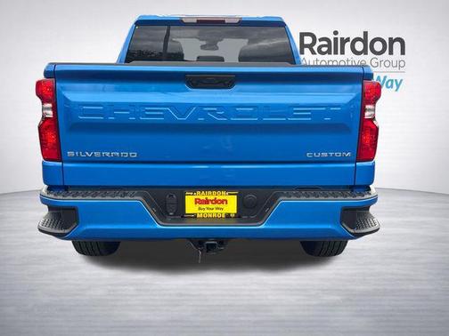Riptide Blue Metallic 2026 Chevrolet Silverado 1500 Custom