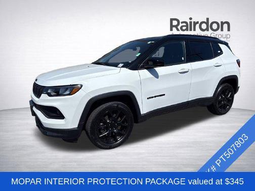 Bright White Clearcoat 2023 Jeep Compass Latitude