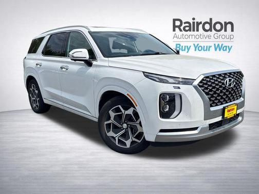 Hyper White 2021 Hyundai PALISADE Calligraphy