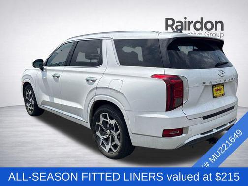 Hyper White 2021 Hyundai PALISADE Calligraphy