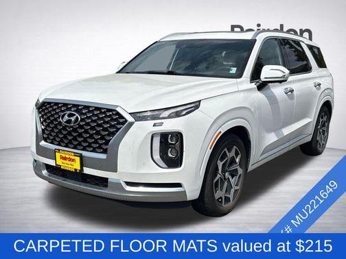 Hyper White 2021 Hyundai PALISADE Calligraphy