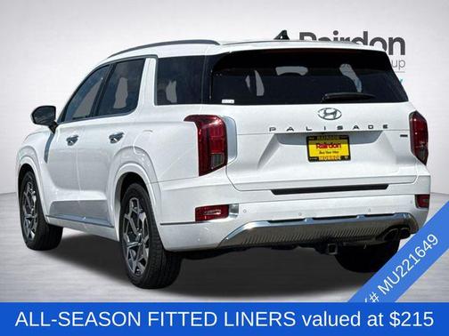 Hyper White 2021 Hyundai PALISADE Calligraphy