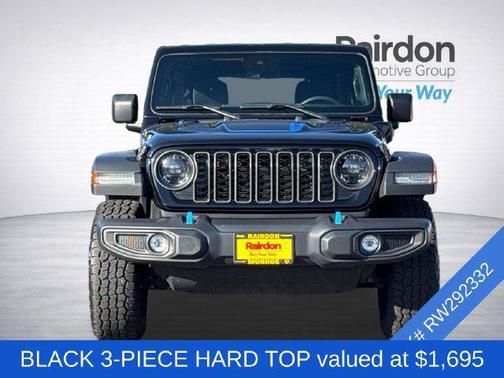 Black Clearcoat 2024 Jeep Wrangler 4xe Rubicon