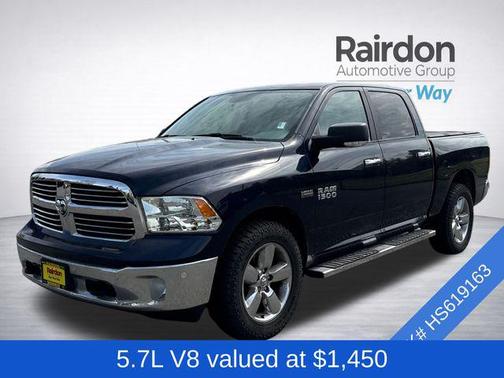 True Blue Pearlcoat 2017 RAM 1500 Big Horn