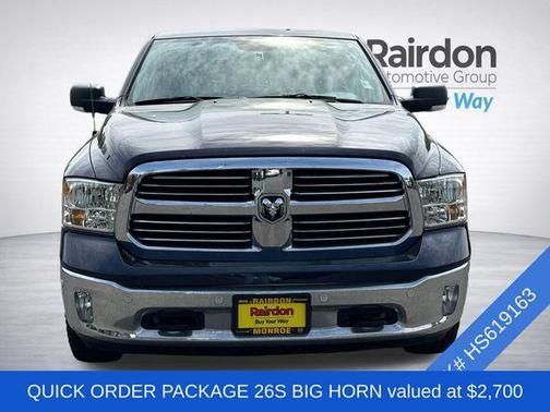 True Blue Pearlcoat 2017 RAM 1500 Big Horn