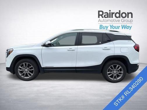 Summit White 2024 GMC Terrain SLT