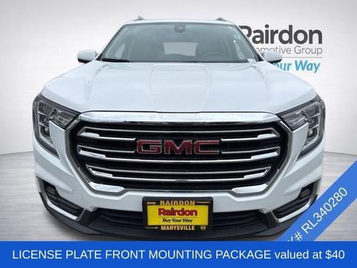 Summit White 2024 GMC Terrain SLT