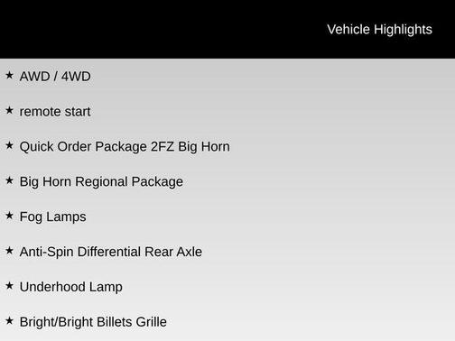 2014 RAM 2500 Big Horn