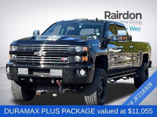 Black 2018 Chevrolet Silverado 3500 LTZ