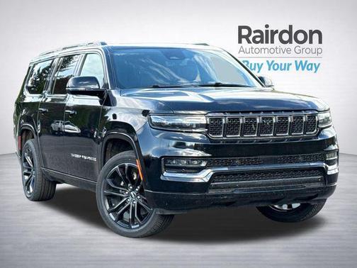 Diamond Black Crystal Pearlcoat 2024 Jeep Grand Wagoneer L Series II 4x4