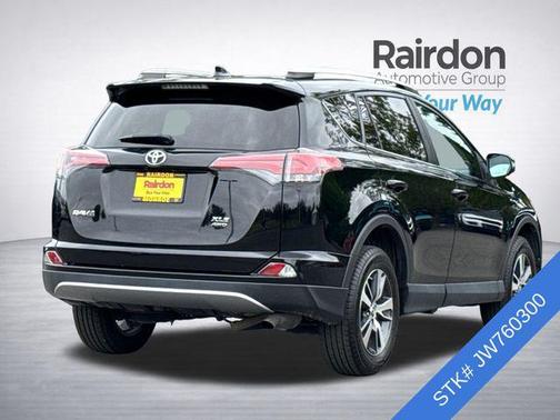 Black 2018 Toyota RAV4 XLE