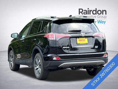 Black 2018 Toyota RAV4 XLE