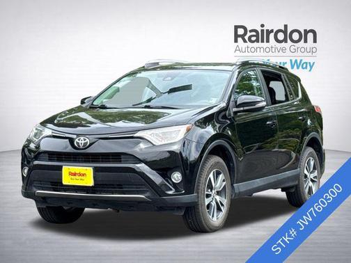 Black 2018 Toyota RAV4 XLE