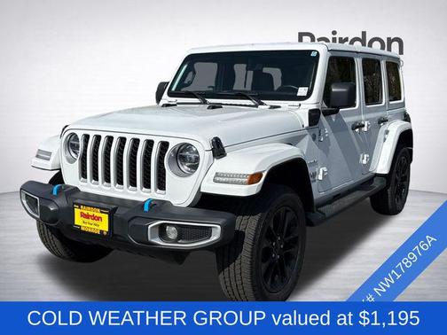 Bright White Clearcoat 2022 Jeep Wrangler Unlimited 4xe Sahara