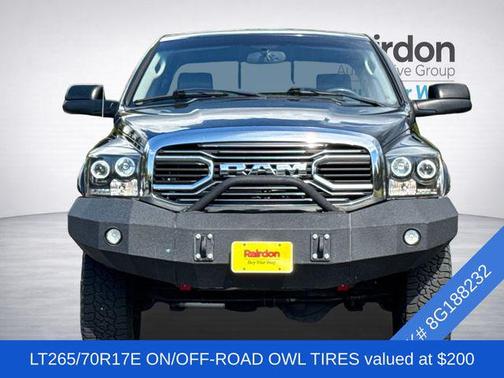 Brilliant Black Crystal Pearlcoat 2008 Dodge Ram 2500 Laramie Quad Cab