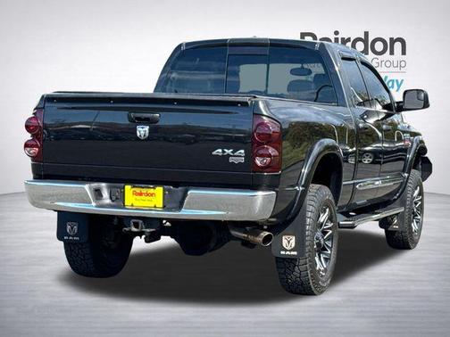 Brilliant Black Crystal Pearlcoat 2008 Dodge Ram 2500 Laramie Quad Cab