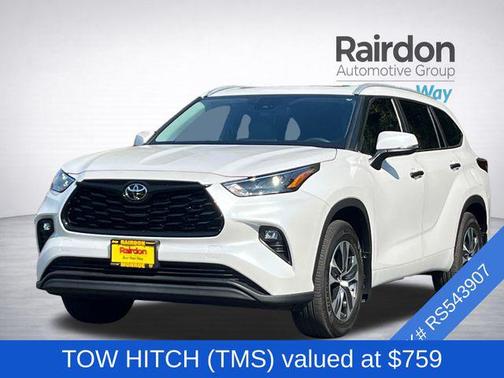 Wind Chill Pearl 2024 Toyota Highlander XLE