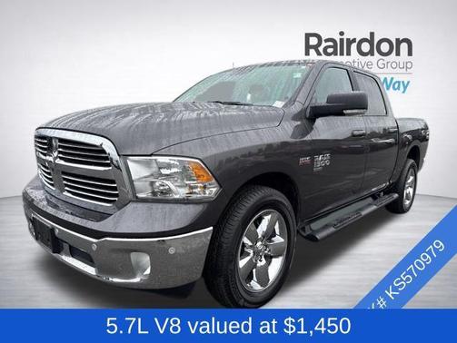 Granite Crystal Metallic Clearcoat 2019 RAM 1500 Big Horn