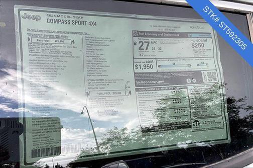 2025 Jeep Compass Sport
