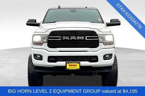 2019 RAM 3500 Big Horn Crew Cab 4x4 8' Box