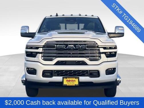 Bright White Clearcoat 2026 RAM 3500 Laramie